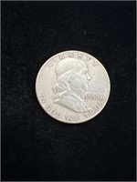 1960 Benjamin Franklin Half Dollar