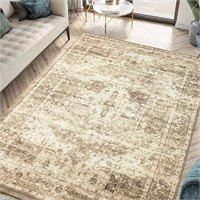 Home Design Machine Washable Area Rugs with