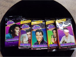 5 packs Elvis cards
