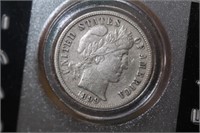 1899-S Silver Barber Dime