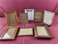 Lot of 7 5x7 picture frames
