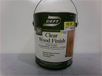 1 Gallon of Clear Wood Finish