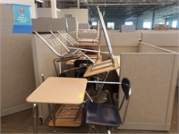 Student Desk Qty 5,  24" X 34" X 29"