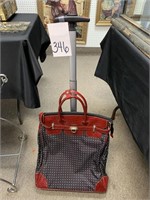 CARRY-ON BAG ON WHEELS W/ HANDLE