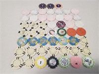 52 Foreign & Advertising Casino Chips