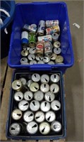 Large Group of Vintage Beer Cans