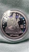 Seated Liberty coin