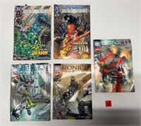 LEGO Bionicle Comics from 1998 and 2008