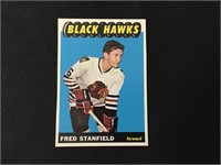 1965 Topps Hockey Card Fred Stanfield