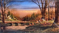 Terry Redlin Spring Fishing Ltd Ed Litho