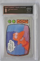 1990 Topps Simpsons Marge  Rookie #1 Graded 8