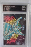 1992 Comic Images Silver Surfer Prism GRADED 4