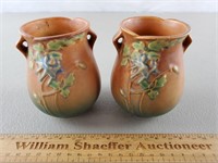 Roseville 12-4 Pottery Vases 4" H