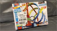 Hot Wheels Track Set And 1 Toy Car Track Builder