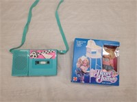 Barbie Cassette Player & Heart Family  Baby Cousin