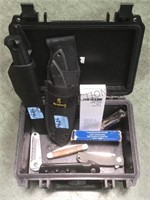 Browning knife set w/ sheath, SOG, MORAKNIV &