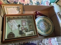 Shadow box and plate-