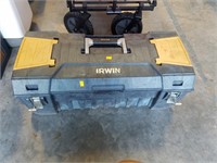 Irwin tool box with tray