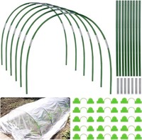 36 PCS Greenhouse Hoops for Raised Bed 6 Set of 8
