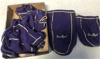 GROUP CROWN ROYAL BAGS