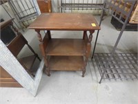 Two tier end table