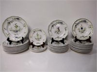 Longchamp Moustiers Hand Painted Dishes