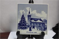 A Delft Tile - Christmas 1985