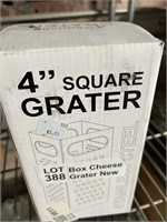 4 inch Square Grater New