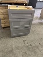 SMOKEY GRAY 24" X 21" VANITY DRAWER BASE