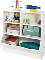 FB3155  RedSwing Kids Toy Storage Shelf White 5 B