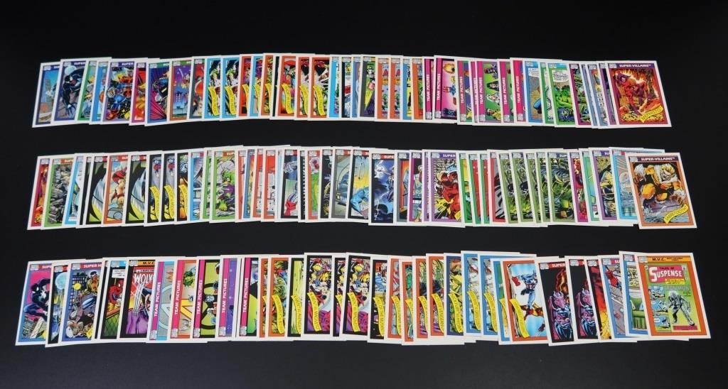 HUGE LOT OF MARVEL COMICS TRADING CARDS