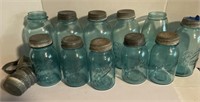 Blue Ball Mason Jars