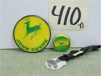 (3) John Deere Pieces - Motion Deer Pin,