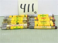 (15) John Deere Advertising Bullet Pencils