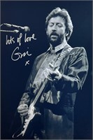 Autograph COA Eric Clapton Photo