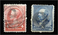 US 215,216, used, CV $50 (CV from 2024 Scott