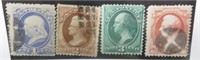 US 156, 157, 159 used, 158 MH, CV $158 (CV from