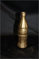 Coca-Coca brass bottle