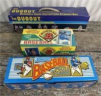 3 boxes of baseball cards - Bowman 1989,