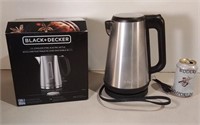 Black & Decker 1.7L Stainless Steel Electric