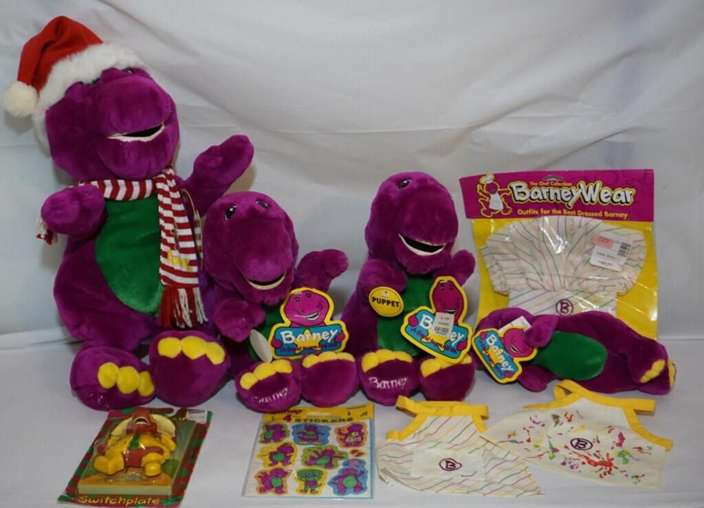 Barney Stuffed Animals