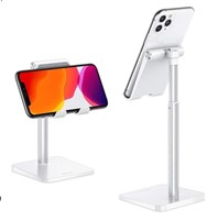OMOTON Cell Phone Stand, Adjustable Angle Height