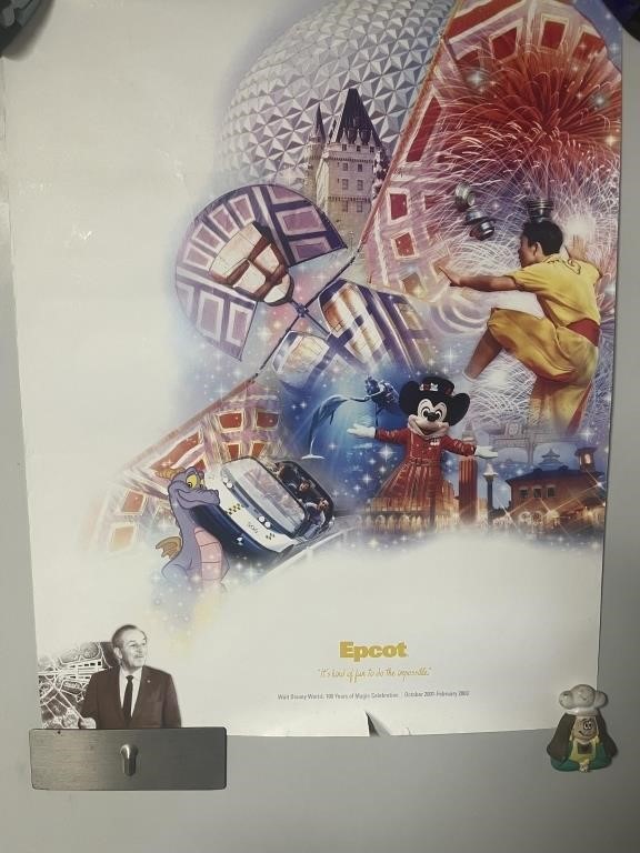 4 DISNEY POSTERS