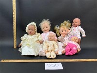 Lot of 6 Baby Dolls - See Description