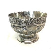 Silver Plate Footed Bowl