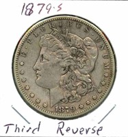 1879-S Morgan Silver Dollar - Third Reverse