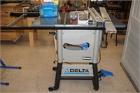 Delta Model 36-725 10" Table Saw On Stand Like New