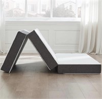 Twin Memory Foam Tri-Folding Mattress