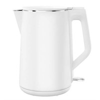 1.5L Electric Kettle  Double Wall  Stainless Steel