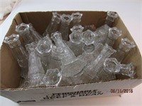 Box of Florist Glass Bud Vases